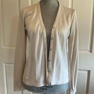 adidas Women's golf Cream-button Front Cardigan